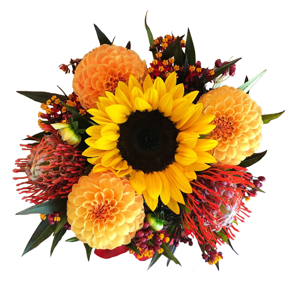 Sunny Day Flower Arrangement by Fruitate