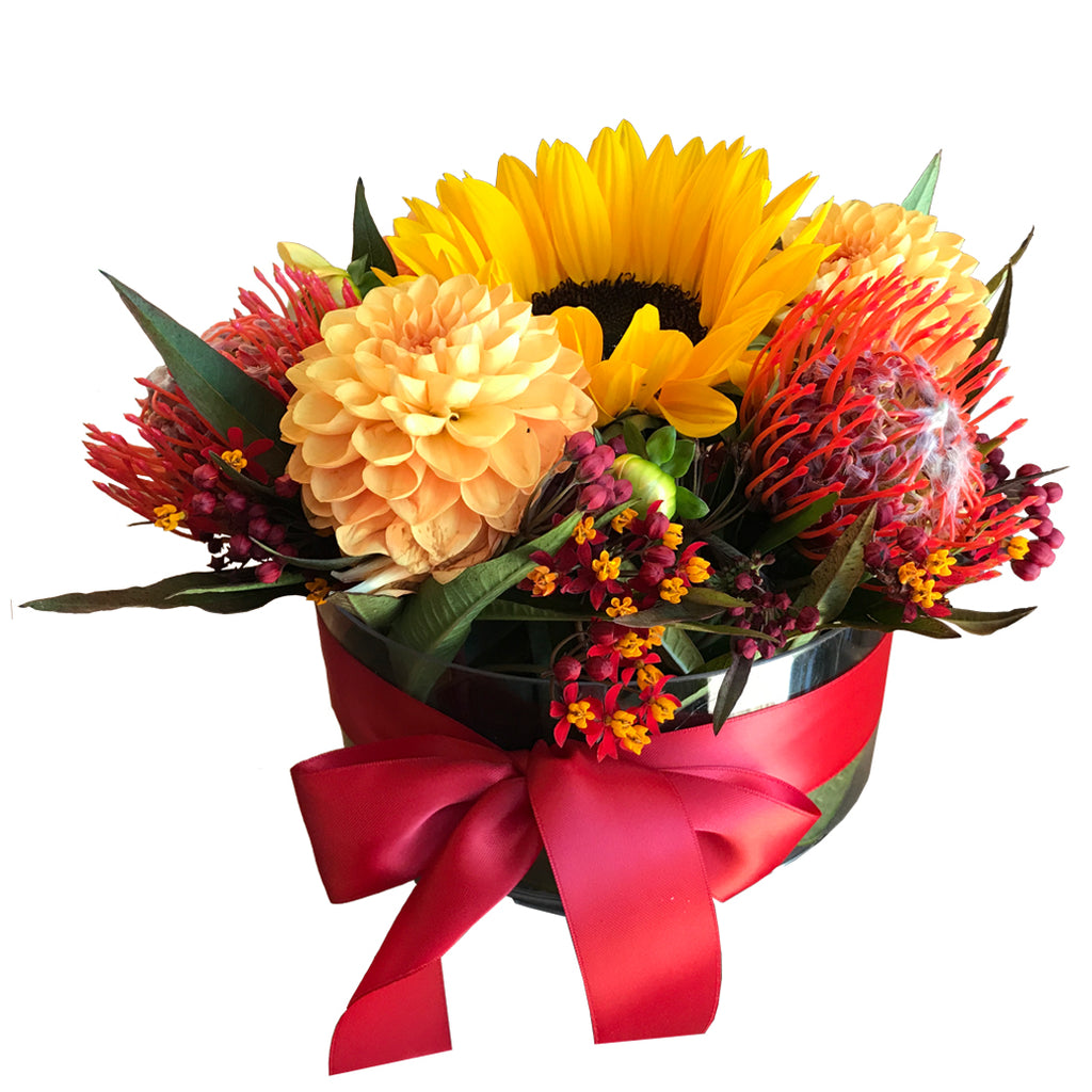Sunny Day Flower Arrangement by Fruitate