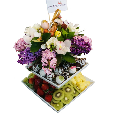7 Seen Flower Fruit platter by Fruitate