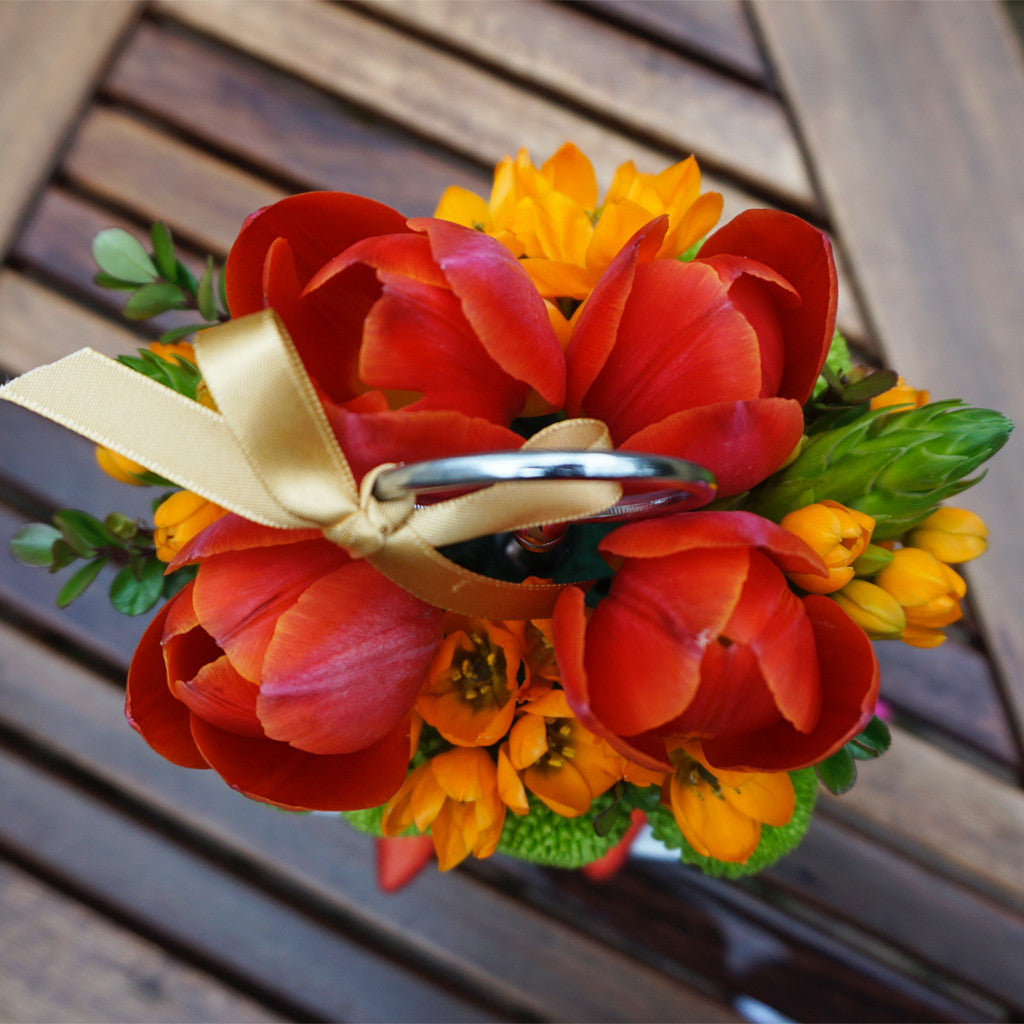 Beauty Berry Flower & Fruit Platter by Fruitate