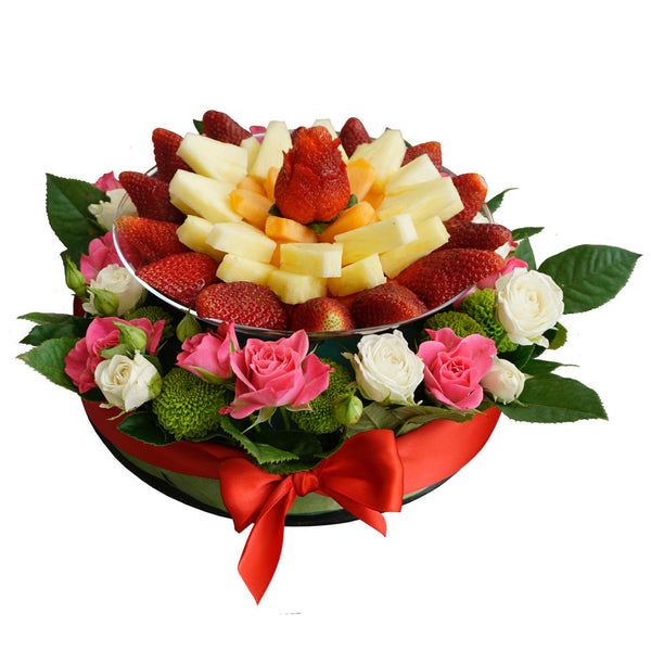 Blessing Flower Fruit Platter by Fruitate