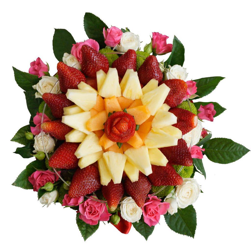 Blessing Flower Fruit Platter by Fruitate