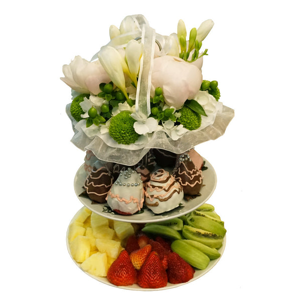 Bliss Flower Fruit Platter by Fruitate