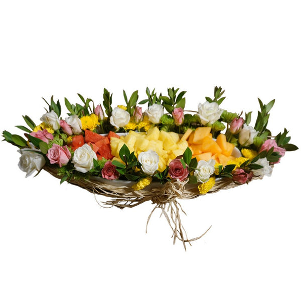 Spring Heaven Flower Fruit Arrangement By Fruitate