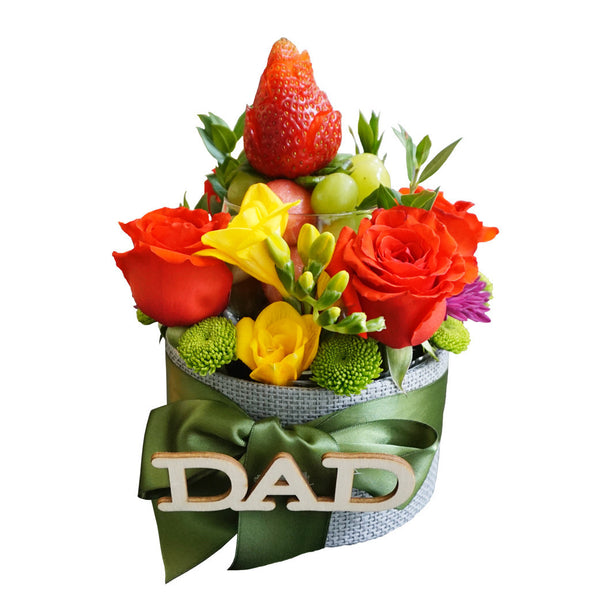 In my heart Flower & Fruit Platter by Fruitate